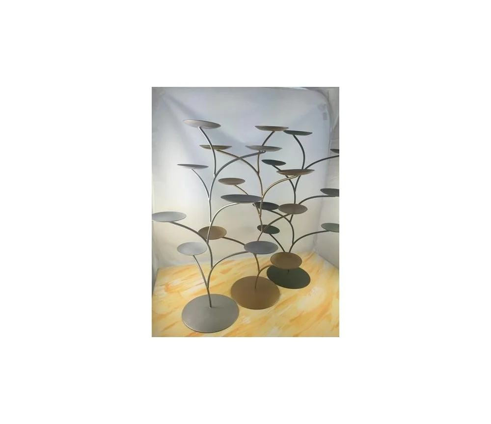 Teelichthalter - Capiz Muschel - Lotus Licht - Chakra -groß - 7er Set - Gold