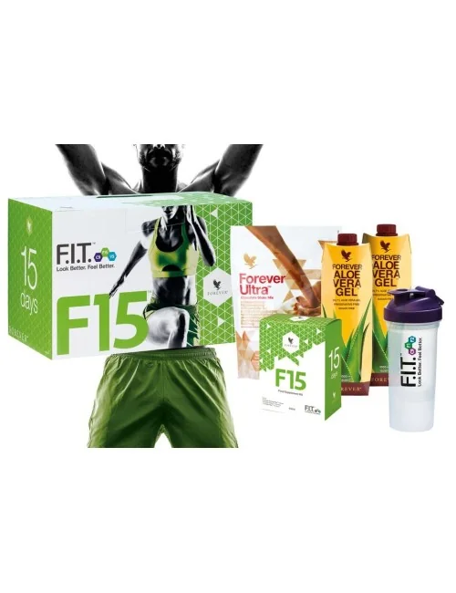 Forever - Forever F15™ Chocolate - das 15 Tage Ernährungs- und Fitnessprogramm - 6tlg. Set