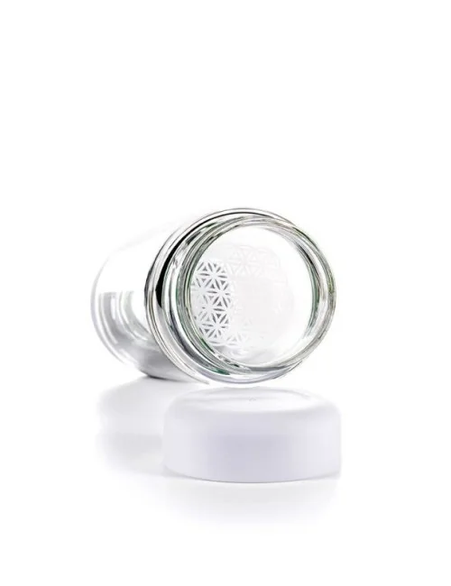 VitaJuwel - Trinkflasche inu! cloud white - Bergkristall