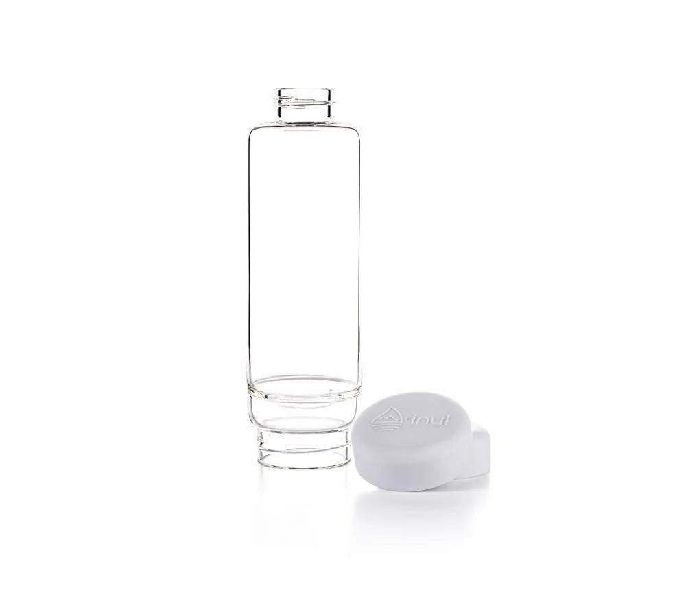 VitaJuwel - Trinkflasche inu! cloud white - Bergkristall