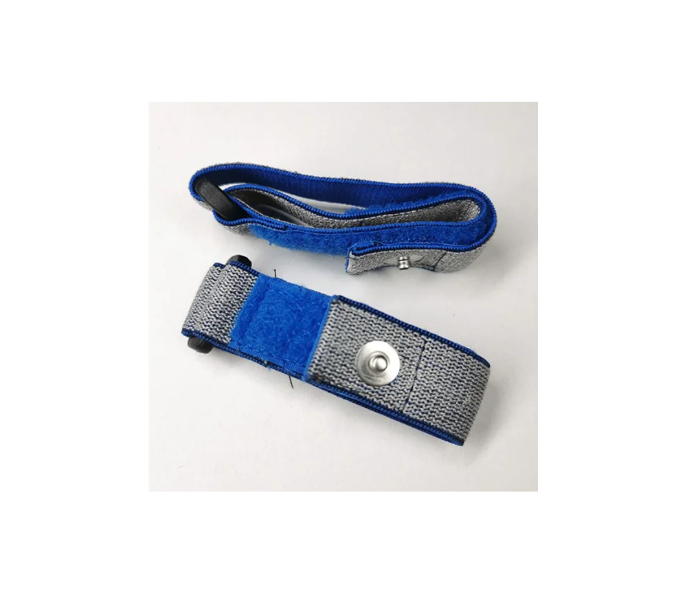 Armbandelektroden blau/grau - für Healy Gerät, TimeWaver, Elektro- & Tens- Stimulationsgeräte