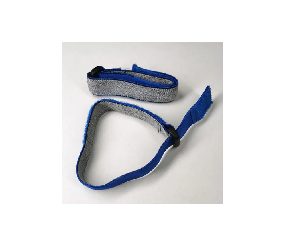 Armbandelektroden blau/grau - für Healy Gerät, TimeWaver, Elektro- & Tens- Stimulationsgeräte