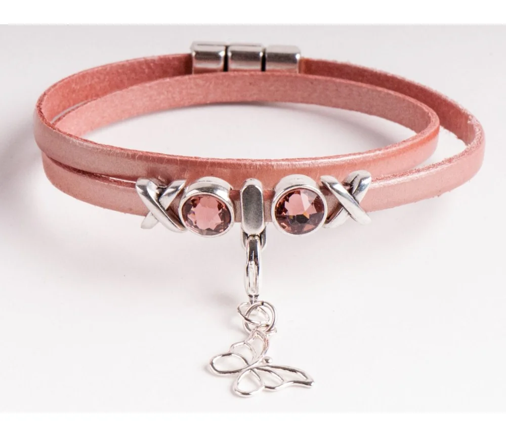 Armband - Kristall - Schmetterling