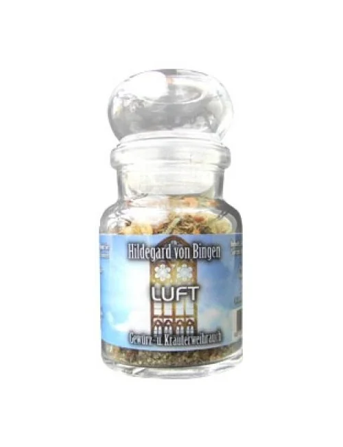 Engelalm - Räuchermischung - Hildegard Gewürz- & Kräuterweihrauch - 5-Elemente - Luft - 50ml