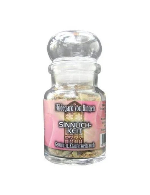 Engelalm - Räuchermischung - Hildegard Gewürz- & Kräuterweihrauch - SINNLICHKEIT - 50ml