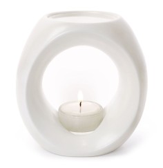 Primavera - Aromalampe & Duftlampe - cremeweiß matt