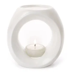 Primavera - Aromalampe & Duftlampe - cremeweiß matt