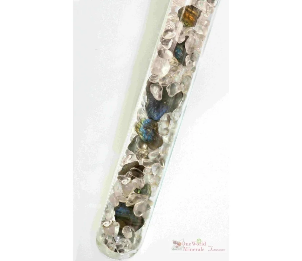 One World Minerals - Phantasie, Kreativität & Wahrheit, quintESSENCE Edelsteinwasser-Stab BASIC