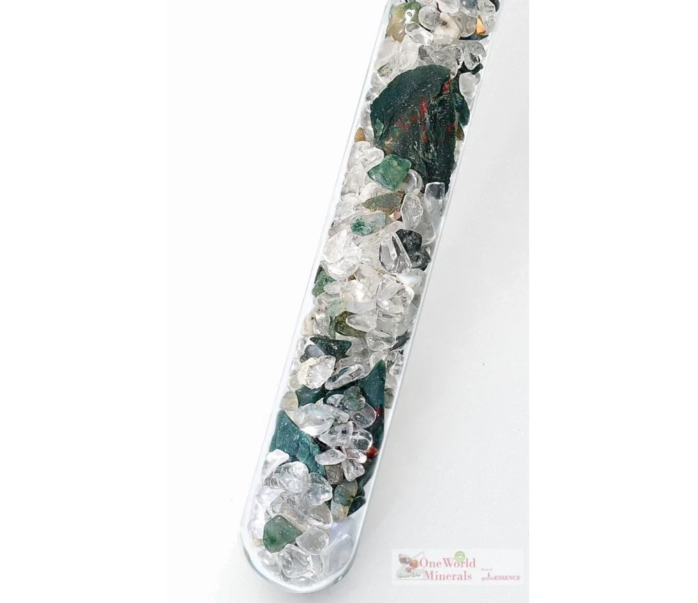 One World Minerals - Herbstwetterstab - quintESSENCE Edelstein-BASIC-Stab zur Trinkwasser-Energetisierung