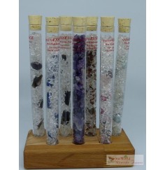 One World Minerals - Set mit allen Select! quintESSENCE Edelsteinwasser-Stäben und Ständer