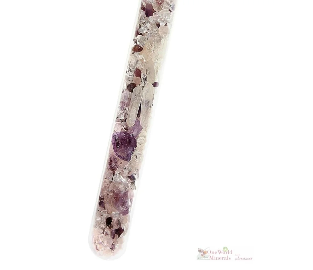 One World Minerals - Scheitelchakra, quintESSENCE Edelsteinwasser-Stab CHAKRA