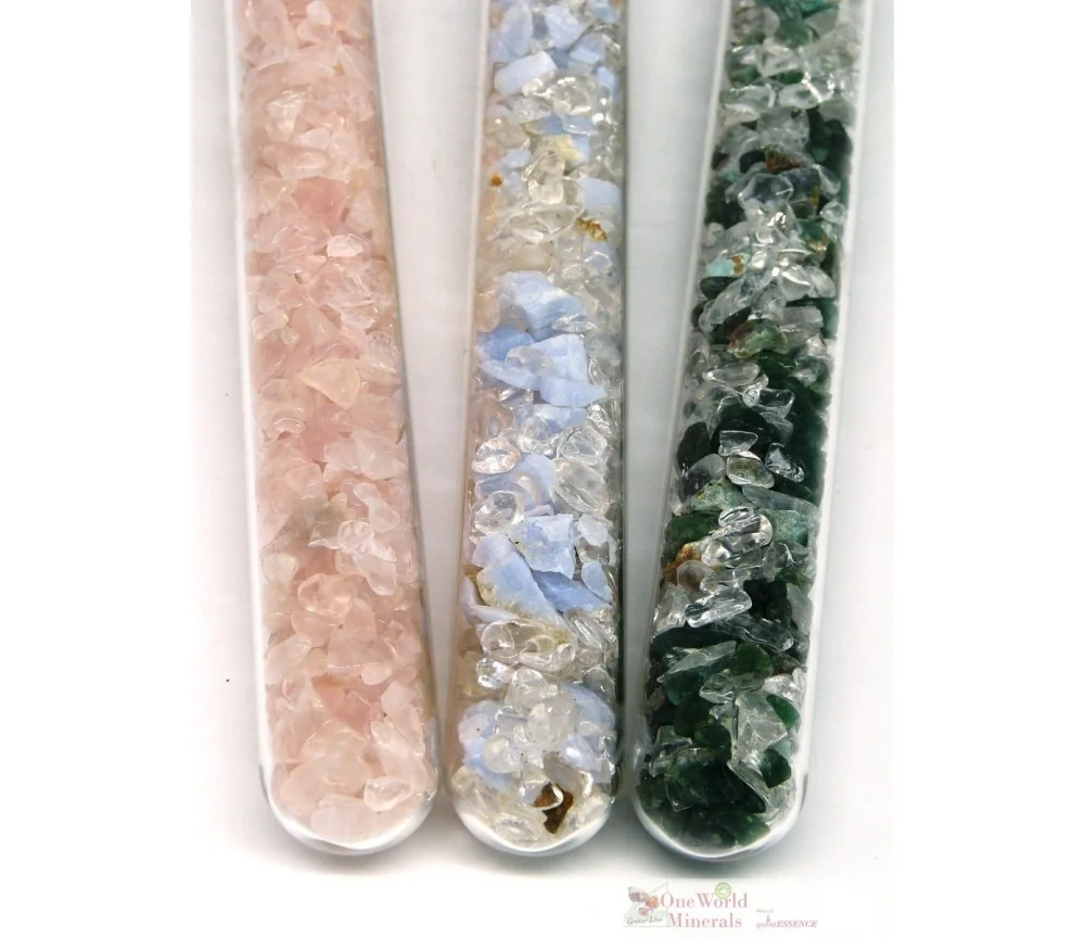 One World Minerals - FAMILY - Set 3, quintESSENCE Edelsteinwasser-Stab