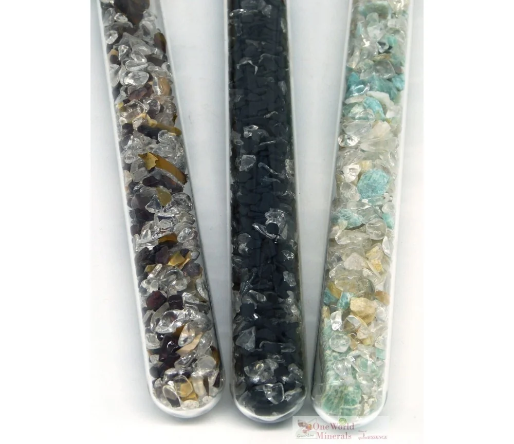 One World Minerals - FAMILY - Set 4, quintESSENCE Edelsteinwasser-Stab