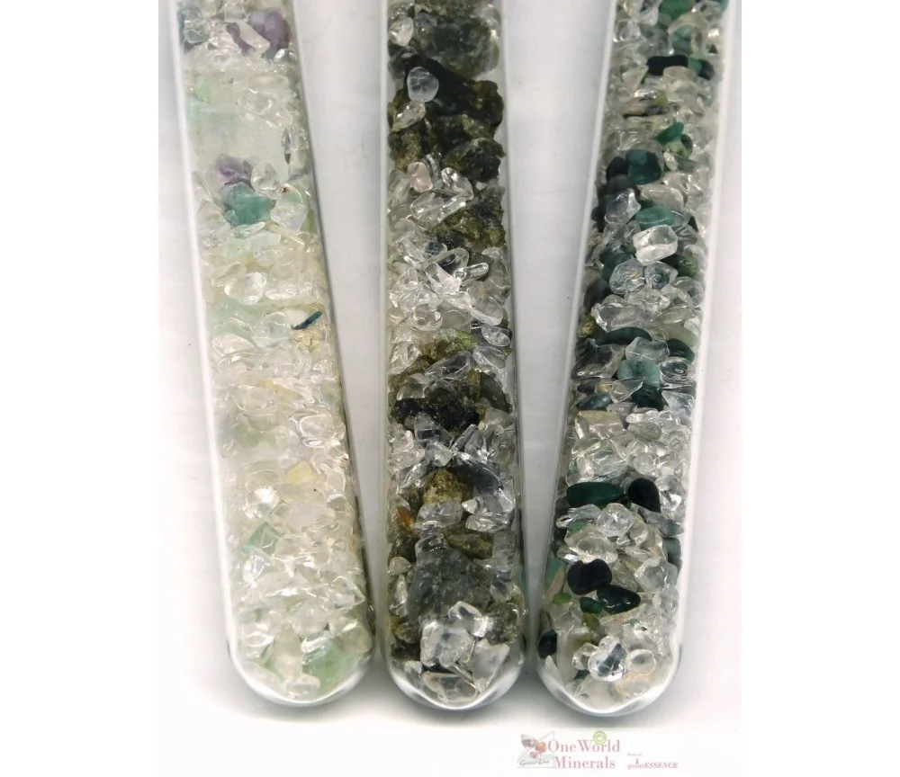 One World Minerals - FAMILY - Set 5, quintESSENCE Edelsteinwasser-Stab