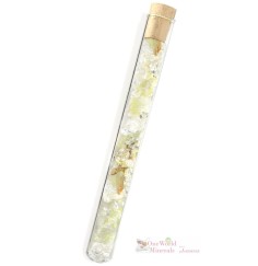 One World Minerals - Verdaut - mit Prehnit & Bergkristall, quintESSENCE Edelsteinwasser-Stab Akut!