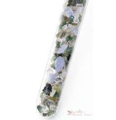 One World Minerals - Zwilling - quintESSENCE Edelstein-STERNZEICHEN-Stab zur Trinkwasser-Energetisierung
