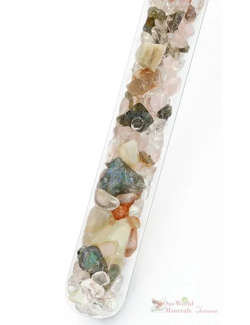 One World Minerals - "Krebs" - quintESSENCE Edelstein-STERNZEICHEN-Stab zur Trinkwasser-Energetisierung