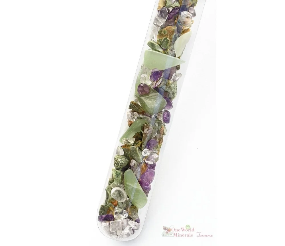 One World Minerals - Waage - quintESSENCE Edelstein-STERNZEICHEN-Stab zur Trinkwasser-Energetisierung