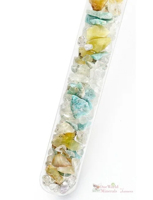 One World Minerals - "Wassermann" - quintESSENCE Edelstein-STERNZEICHEN-Stab zur Trinkwasser-Energetisierung