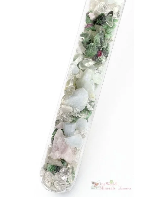 One World Minerals - "Fisch" - quintESSENCE Edelstein-STERNZEICHEN-Stab zur Trinkwasser-Energetisierung