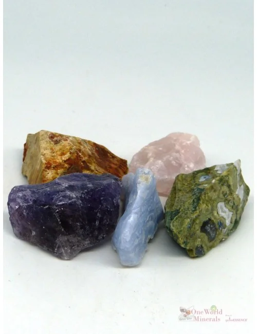 One World Minerals - "5 Elemente Mischung" - quintESSENCE Wassersteine