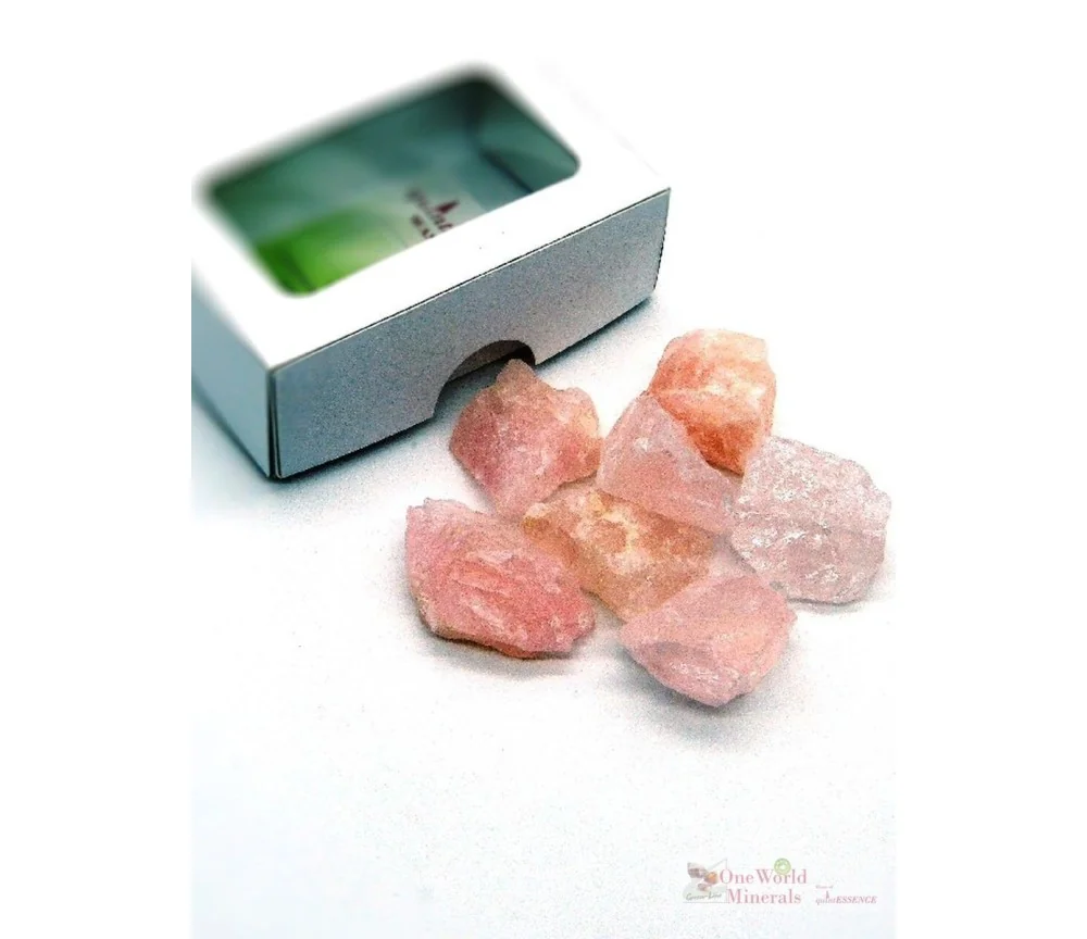 One World Minerals - Rosenquarz Wassersteine - quintESSENCE Wassersteine