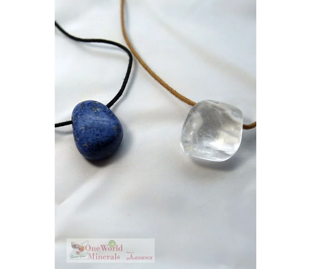 One World Minerals - Therapiestein Anhänger-Set "Easy livin´"