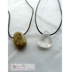 One World Minerals - Therapiestein Anhänger-Set "Erdung"