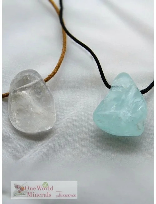 One World Minerals - Therapiestein Anhänger-Set "Lebensatem" - Ideal für Onlineshop oder Dropshipping