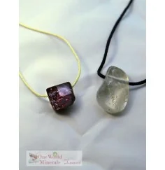 One World Minerals - Therapiestein Anhänger-Set "Lebensrhytmus"