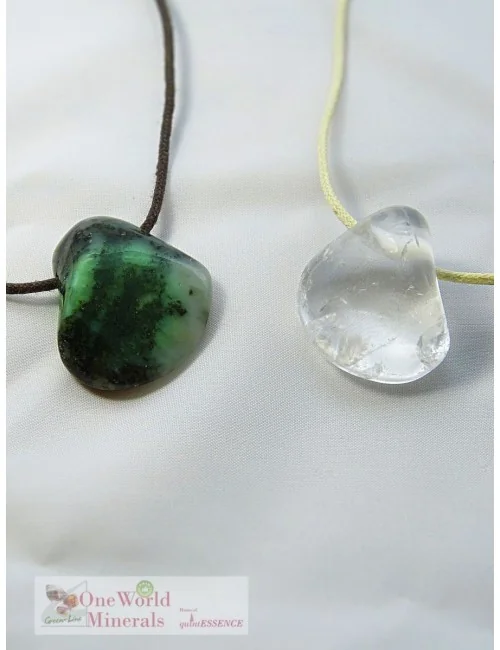 One World Minerals - Therapiestein Anhänger-Set "Orientierung & Wachstum" - Ideal für Onlineshop oder Dropshipping