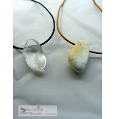 One World Minerals - Therapiestein Anhänger-Set "Von der Spannung zur Entspannung"