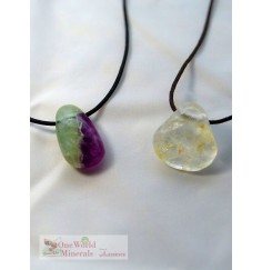 One World Minerals - Therapiestein Anhänger-Set "Konzentration"