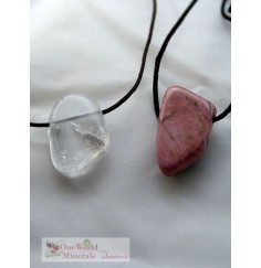 One World Minerals - Therapiestein Anhänger-Set "Loslassen & Verzeihen"