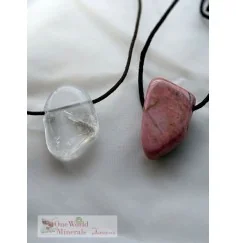 One World Minerals - Therapiestein Anhänger-Set "Loslassen & Verzeihen"