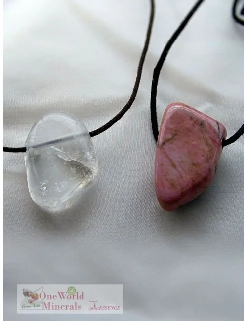 One World Minerals - Therapiestein Anhänger-Set "Loslassen & Verzeihen" - Ideal für Onlineshop oder Dropshipping