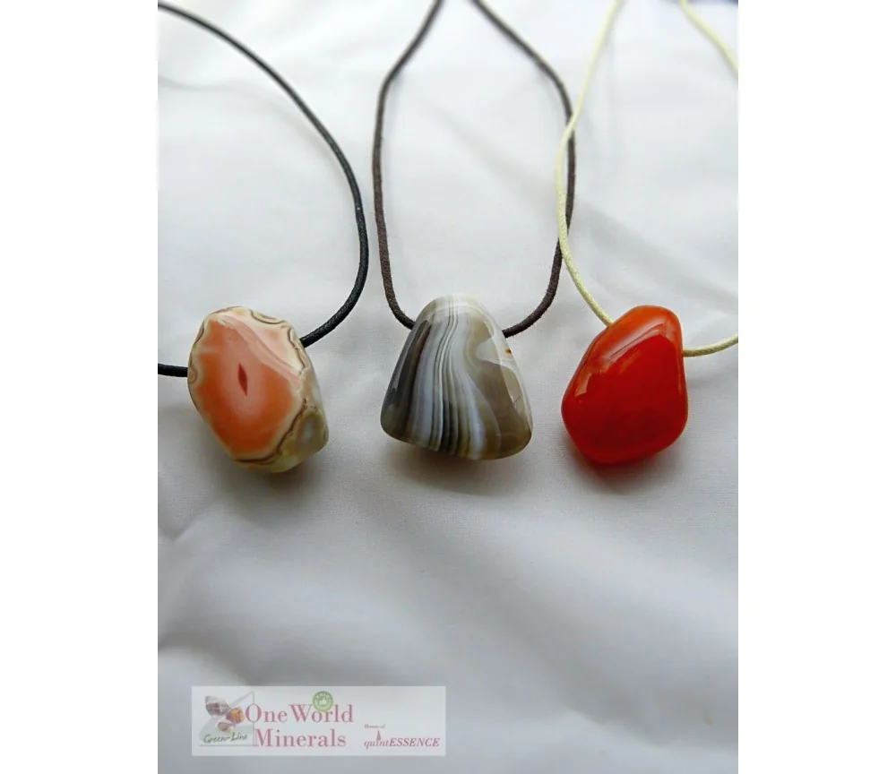 One World Minerals - The Spirit of BOTSUANA, Anhängerset