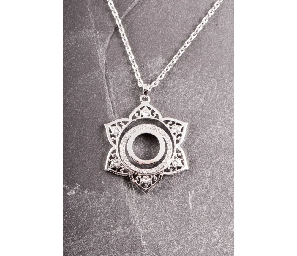 Kette mit Anhänger - Sakral Chakra