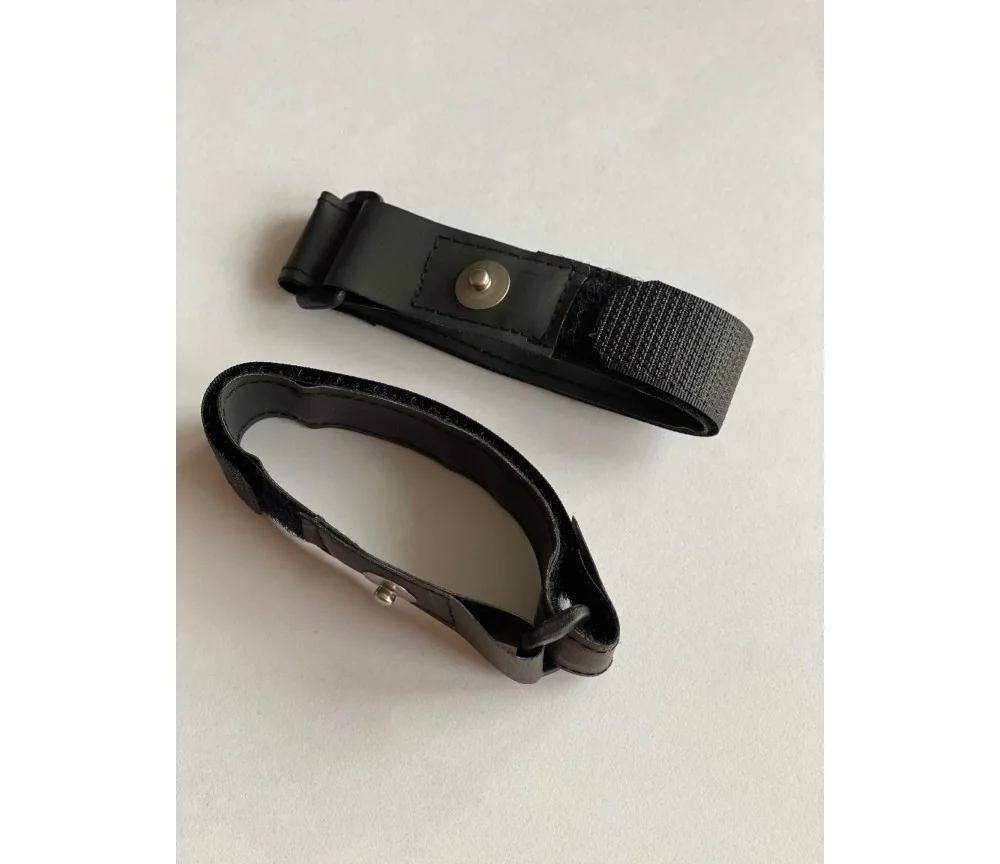 Armbandelektroden schwarz -Original- für Healy Gerät, TimeWaver, Elektro- & Tens- Stimulationsgeräte