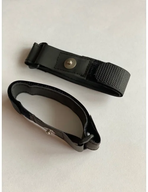 Armbandelektroden schwarz -Original- für Healy Gerät, TimeWaver, Elektro- & Tens- Stimulationsgeräte