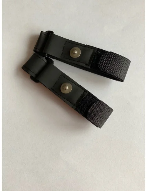 Armbandelektroden schwarz -Original- für Healy Gerät, TimeWaver, Elektro- & Tens- Stimulationsgeräte