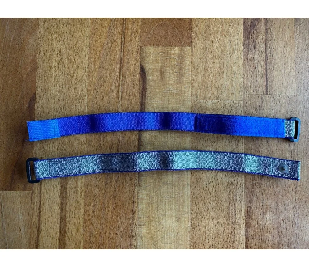 Armbandelektroden blau/grau - für Healy Gerät, TimeWaver, Elektro- & Tens- Stimulationsgeräte