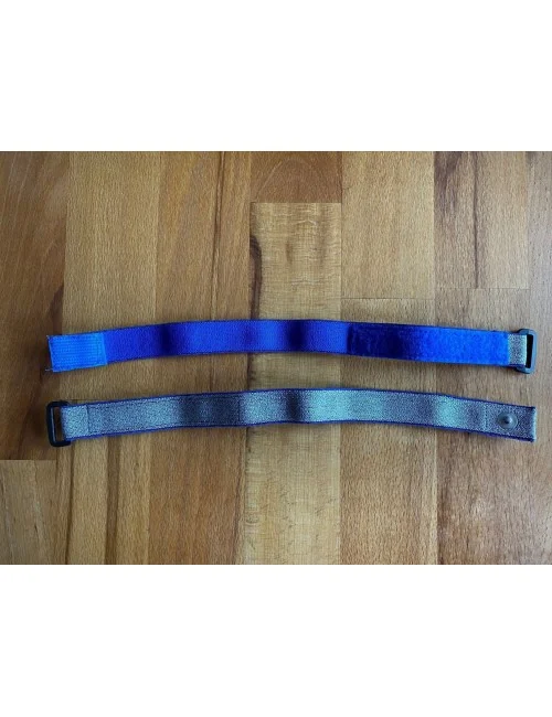 Armbandelektroden blau/grau - für Healy Gerät, TimeWaver, Elektro- & Tens- Stimulationsgeräte