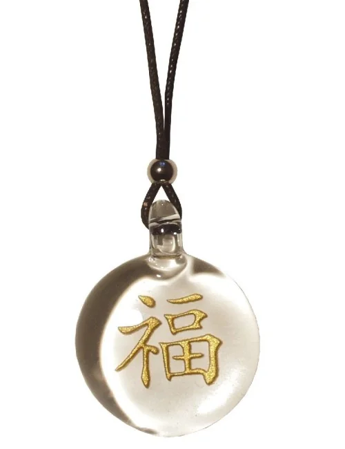 Anhänger "Happiness" Glas 3