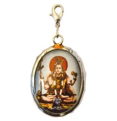 Anhänger - Karabiner - Spirit -Shiva- 2x4cm