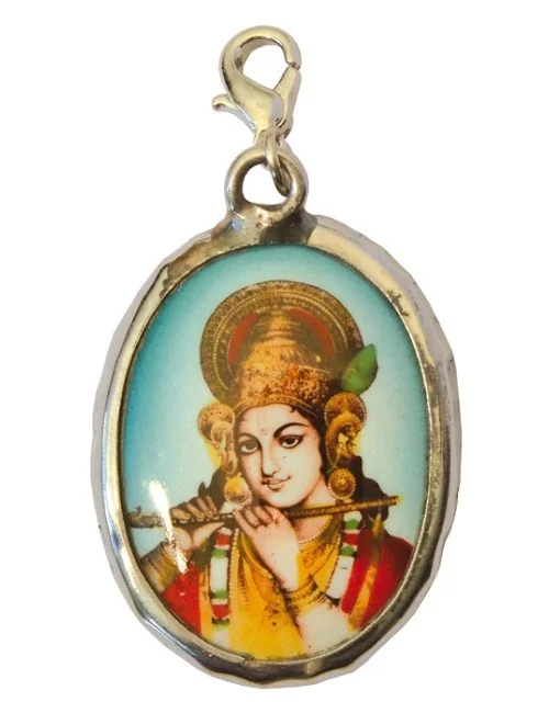 Spirit-Anhänger Karabiner "Krishna" 2x4cm
