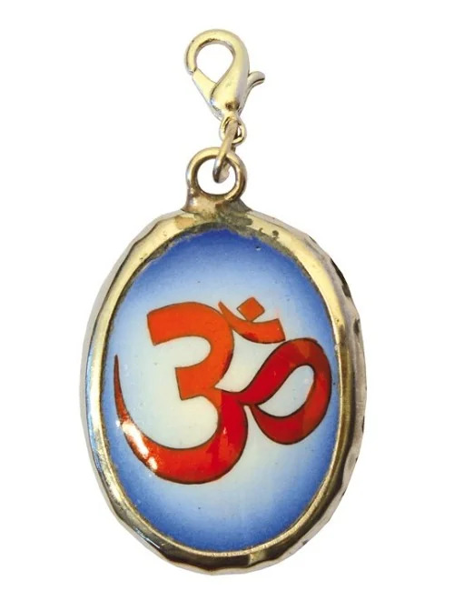 Spirit-Anhänger Karabiner "OM" 2x4cm