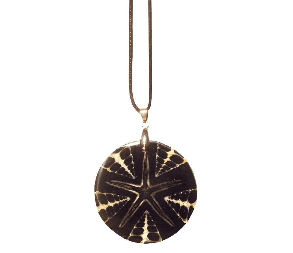 Halskette - Muschel - Resin 5cm