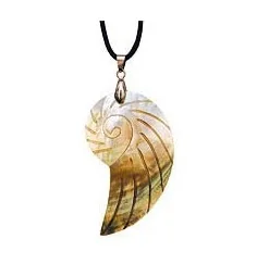 Halskette - Muschel - Schnecke- 6cm