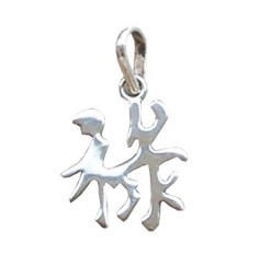 Anhänger -  Chinesischer Glücksbringer -Harmonie- 925 Silber 1,1g